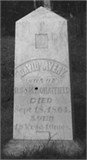 CHATFIELD David Avery 1845-1864 grave.jpg